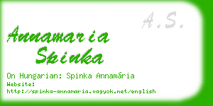 annamaria spinka business card